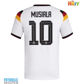 Billiga Tyskland Jamal Musiala #10 Hemmatröja VM 2026 Kortärmad